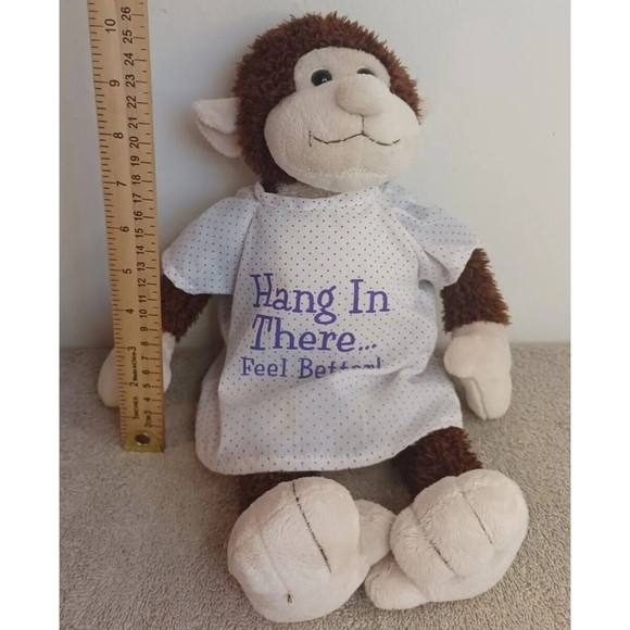 The Petting Zoo Toys 5 218 Petting Zoo Plush Monkey Hang In There